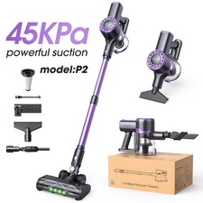 Lubluelu P2 45kPa Stick Vacuum Cleaner Handstick Vac Handheld Cordless Purple