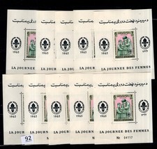 // 10X AFGHANISTAN 1963 - MNH - SCOUTS - MEDICINE