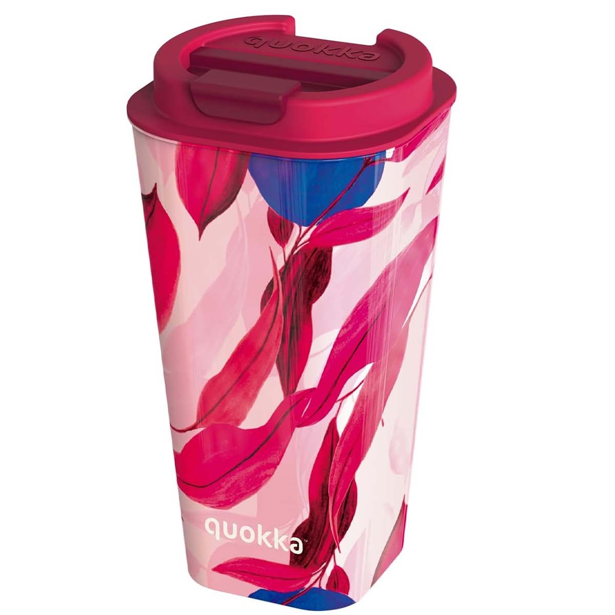 Gobelet isotherme 450ml anti-fuite rose sans BPA pour emporter votre thé partout