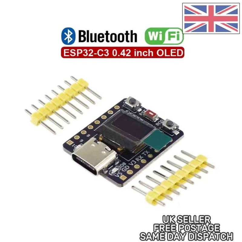 ESP32 C3 Super mini 0.42 inch OLED Development board - USB C - WIFI - Bluetooth