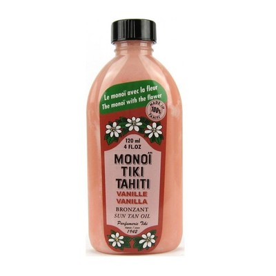 Monoi Tiki Tahiti Vanille Vanilla Bronzant LSF 3 Sonnenöl 120 ml