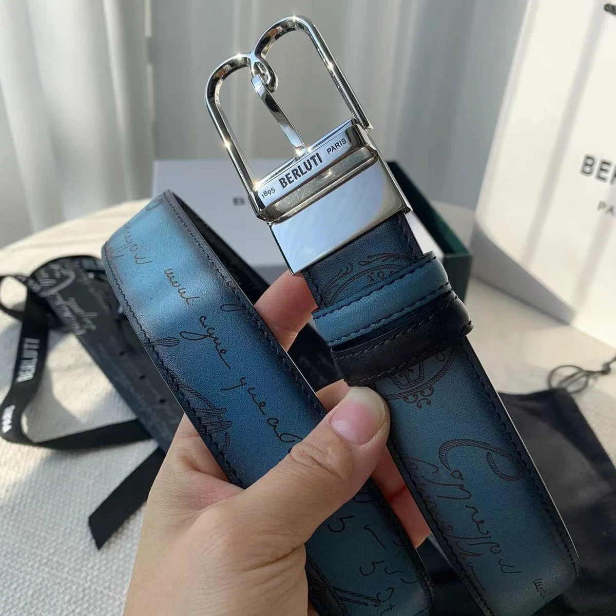 Berluti Belts for Men for sale | eBay