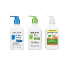 AmLactin Intensive Healing Body Lotion for Dry Skin – 7.9 oz Pump Bottle