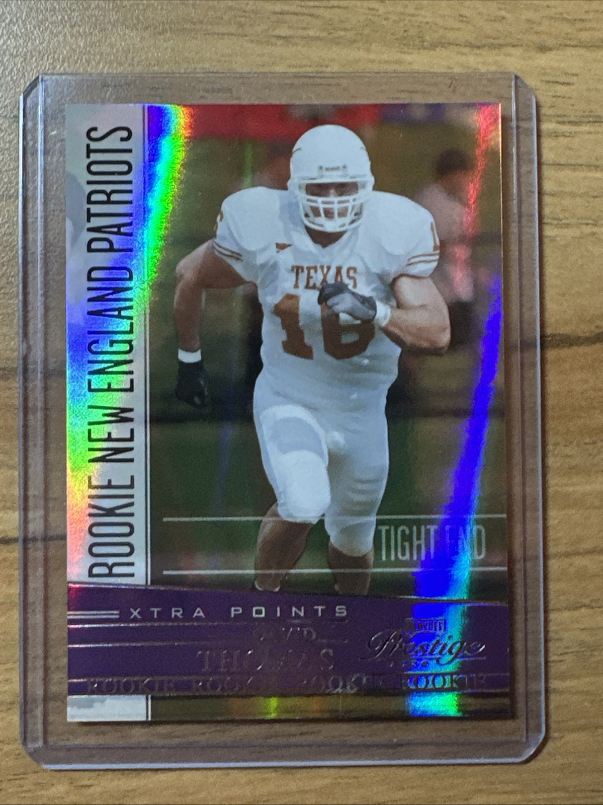David Thomas Playoff Prestige #176 Xtra Points-Purple
