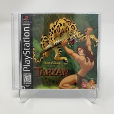 Disney's Tarzan PS1 (Sony Playstation 1) W/Manual No Artwork Tested Working
