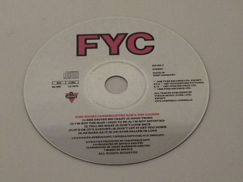 Fine Young Cannibals – The Raw & The Cooked/London Records – 828 069. 2 CD ALBUM - Bild 2 von 3