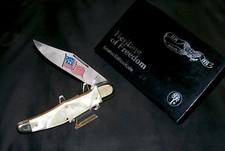 Boker 1010 Hunters Knife 1776 to 1976 Bicentennial Ed. #13239 W/Presentation Box