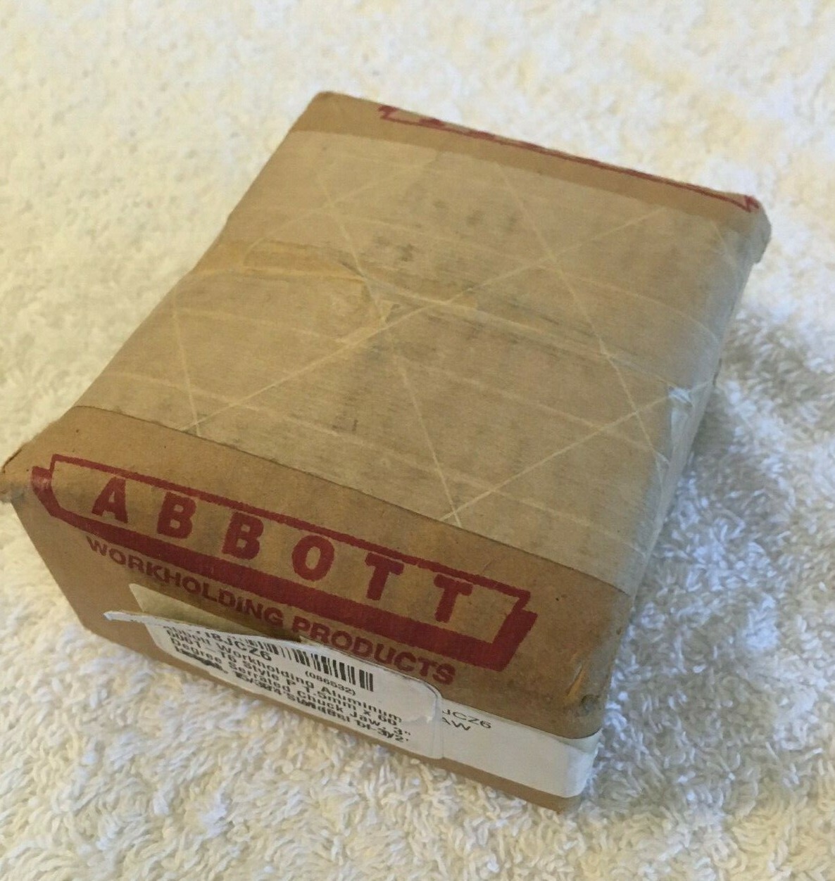 Abbott Workholding Aluminum 6061T6 Style P 1.5mm x 60 Degree Serrated