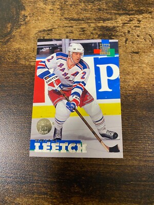 1994-95 Topps Stadium Club Stanley Cup Super Team Brian Leetch #150 HOF
