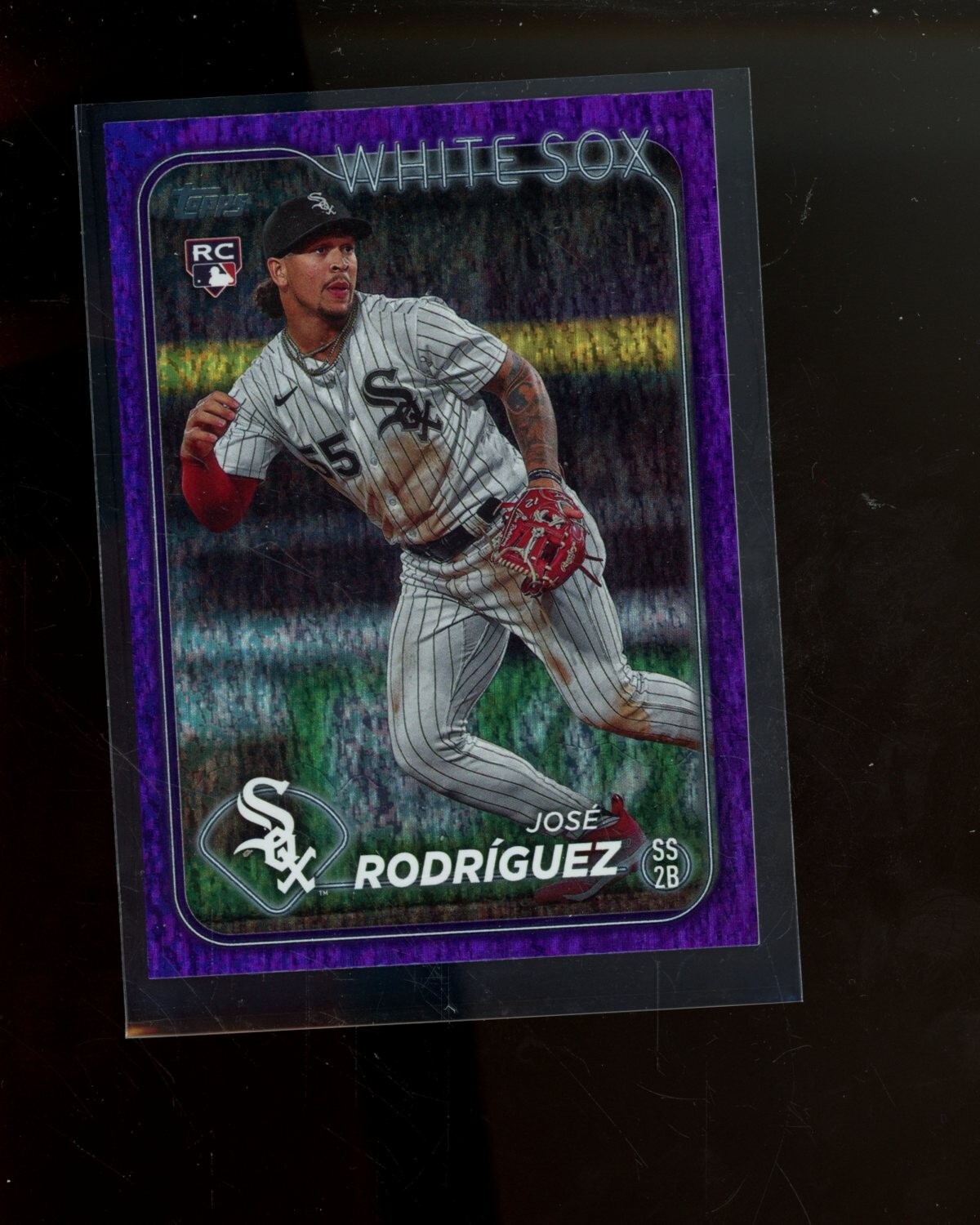 2024 Topps Purple Foil #86 Jose Rodriguez Rookie RC #d 773/799