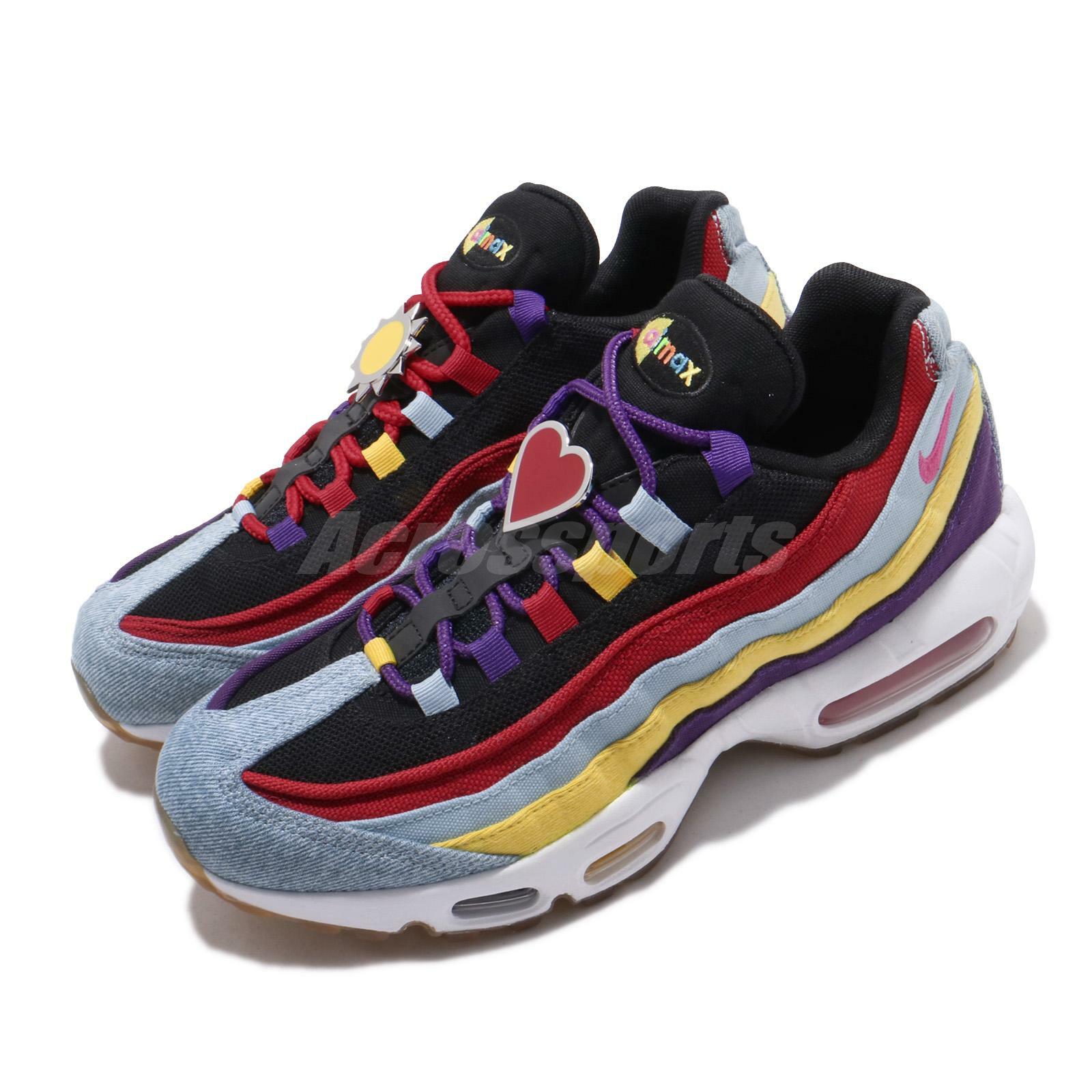 multi coloured air max 95
