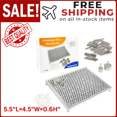 The Wire Bending JigWire Jig Includes 30 Metal pegs for Jewelry Making Tools