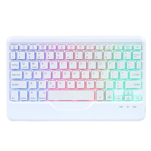 Bluetooth Backlit Keyboard Mouse For iPad 5/6/7/8/9/10th Gen Air 4 5 Pro 11 12.9 - Picture 20 of 33