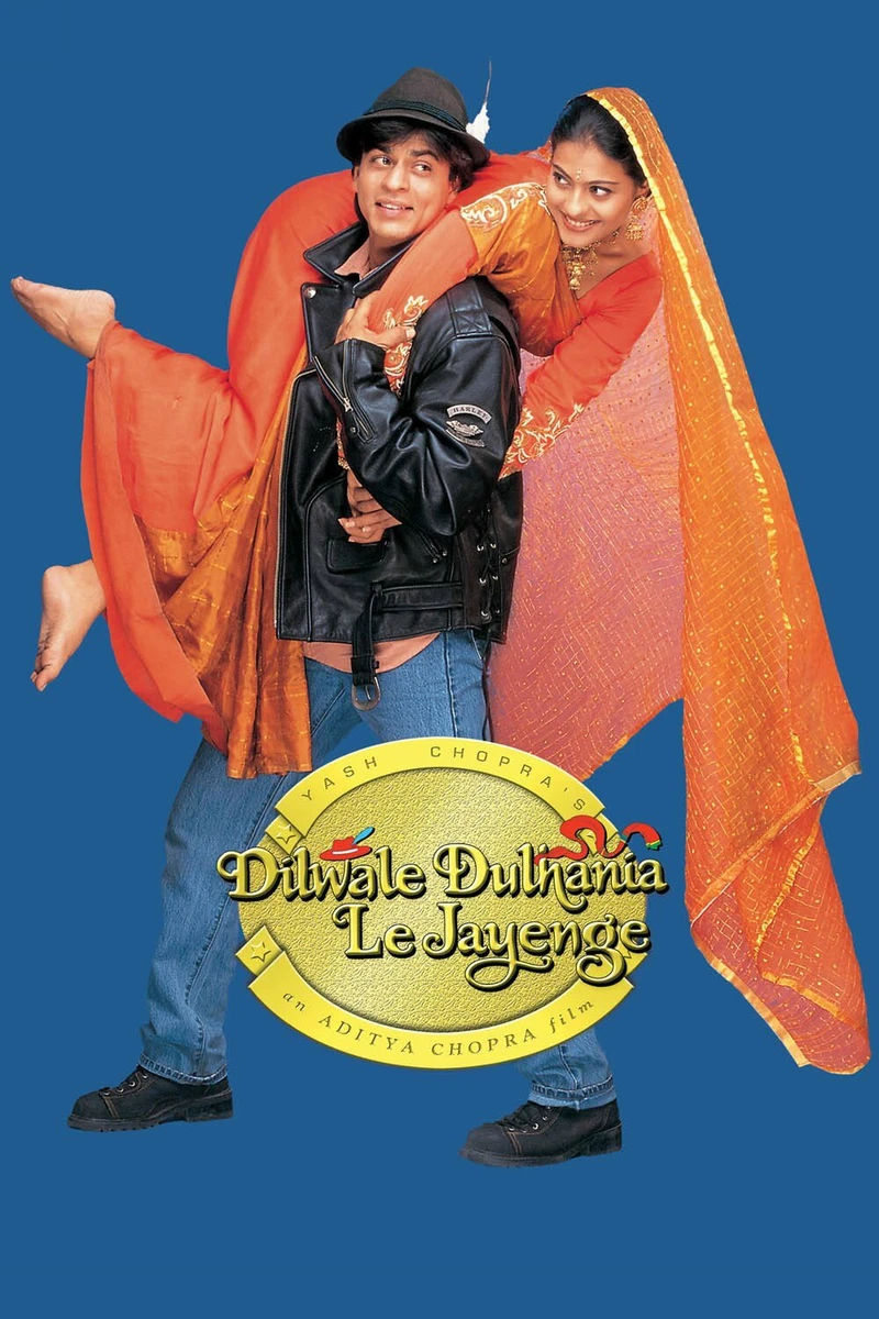 Dilwale Dulhania Le Jayenge"... Classic Bollywood Movie Poster Various Sizes | eBay