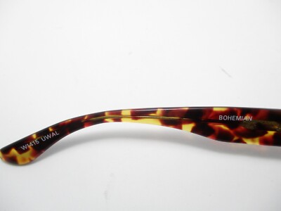 B&L RAY-BAN BOHEMIAN W1415 UWAL Tortoise G15 Sunglasses Bausch