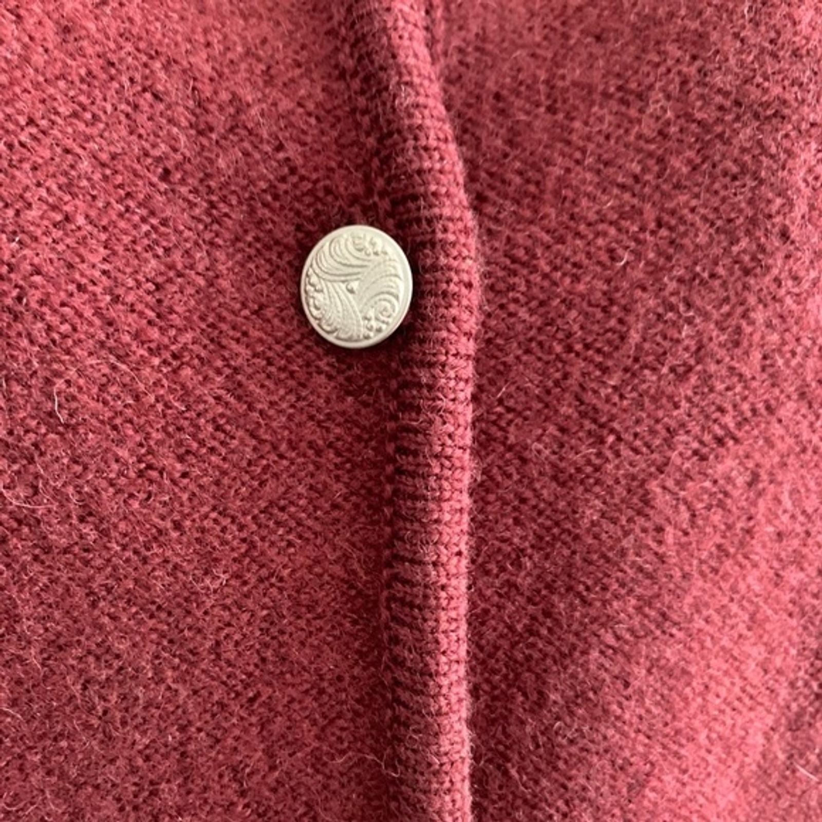 Vintage Weathervane Button Down Collared Maroon C… - image 5