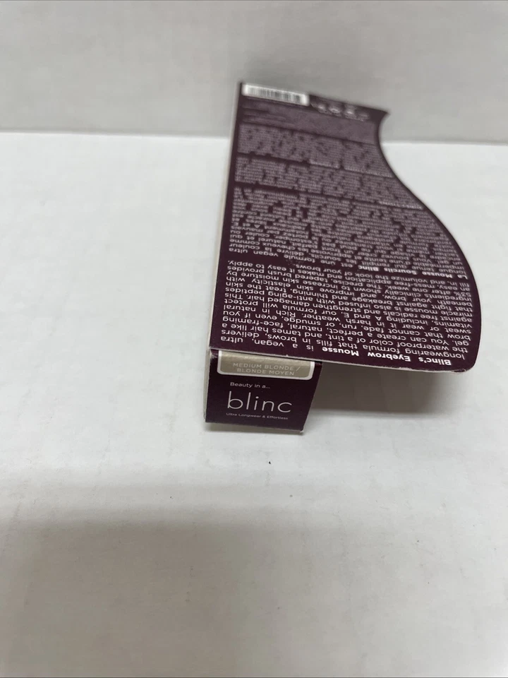 BLINC EYEBROW MOUSSE MEDIUM BLONDE 4.7 mL/0.16 Fl Oz - Image 3 of 4