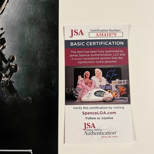 FOTO FIRMADA KRISTIAN NAIRN JUEGO DE TRONOS 12X18 JSA CERTIFICADO DE AUTENTICIDAD - Imagen 3 de 4