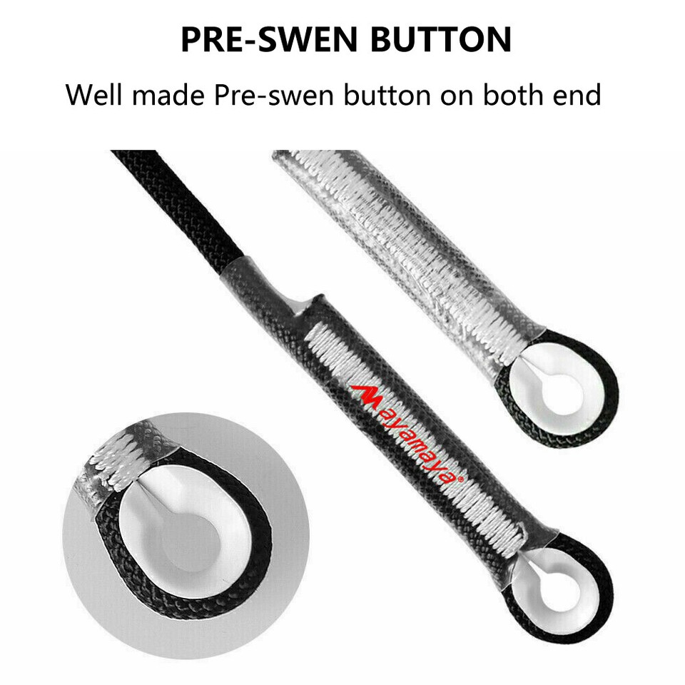 Climbing Locking Carabiner Rescue Eye to Eye Loop Prusik Rock Climbing ...