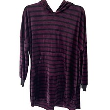 Simply Vera Vera Wang Velour Velvet Hoodie Dress Size XXL