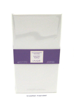 Lalique Les Compositions Parfumées Electric Purple 100 ml Eau de Parfum NEU &OVP