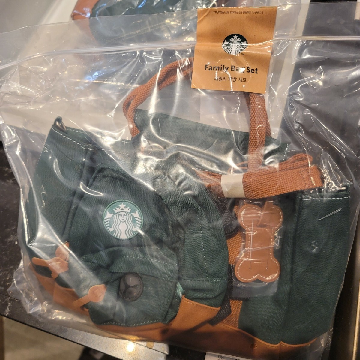 韓国スタバ★[Bukhan  R 限定版] Family Bag Set Dog Bag 韓国スタバ☆[Bukhan River R 限定版] Family Bag Set Dog Bag