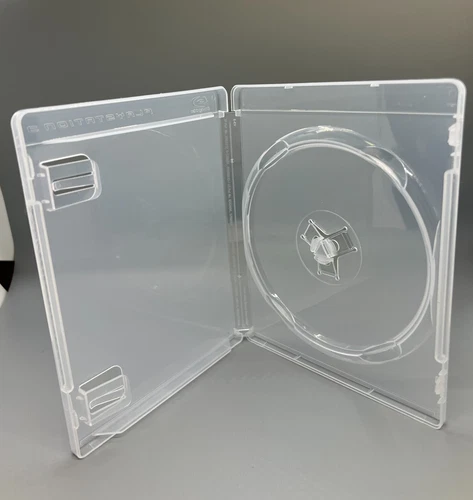 Original PS3 Game Case, Playstation 3 & Blu-Ray Logo, Super Clear, BRPS300 (W2)