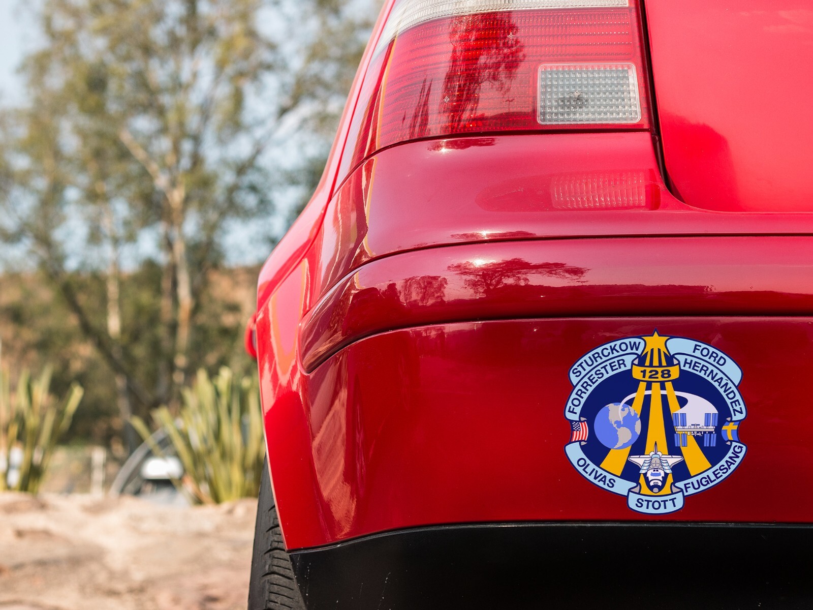 NASA STS-128 Mission Patch Sticker Decal Discovery NASA Space Shuttle Mission