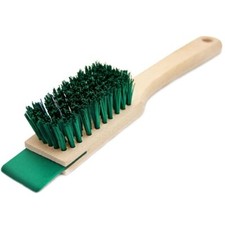 Wooden Handle Outdoor Scraper Brush Lawn Mower Cleaner Outdoor Cleaning
