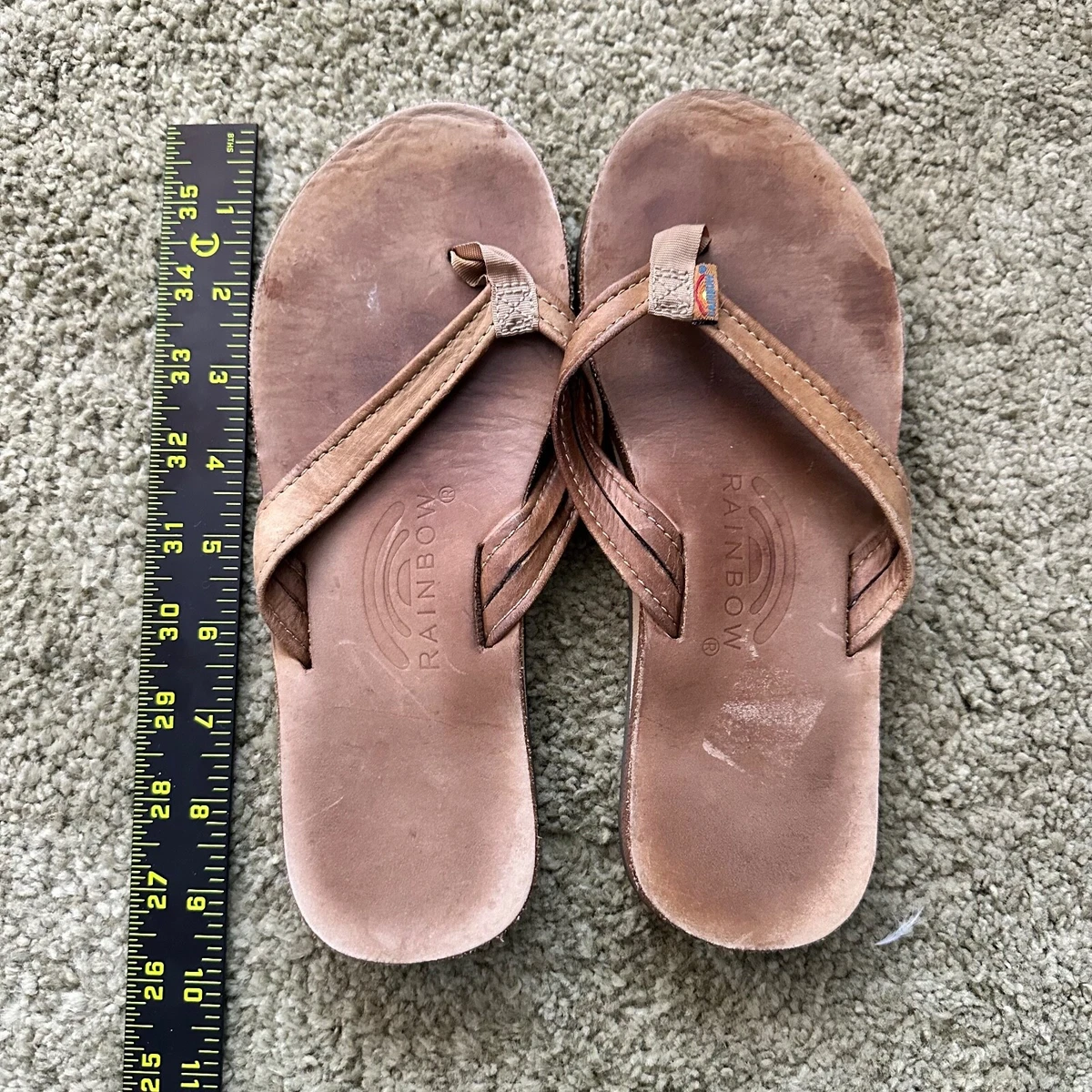 Rainbow Brown Flip Flop Thong Sandals eBay