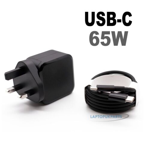 Replacement For Lenovo THINKPAD T470S ( TYPE 20HF, 20HG ) 65W USB-C AC Adapter - Picture 1 of 9
