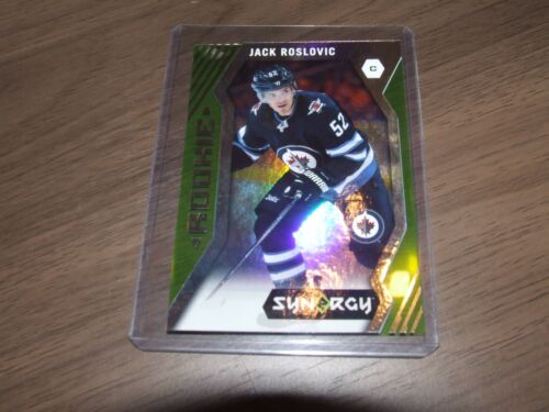 2017-18 UD Synergy #60 jack roslovic green  rookie - Picture 1 of 1