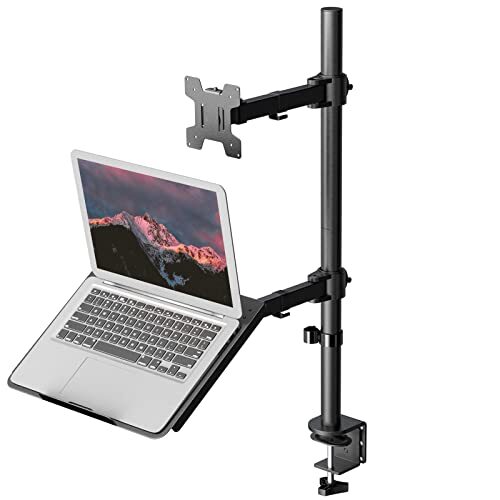 Single LCD Monitor Stand Desk Mount 