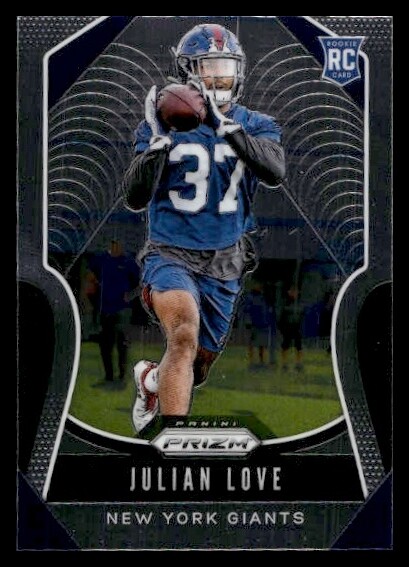 Julian Love Panini Prizm #320 Base
