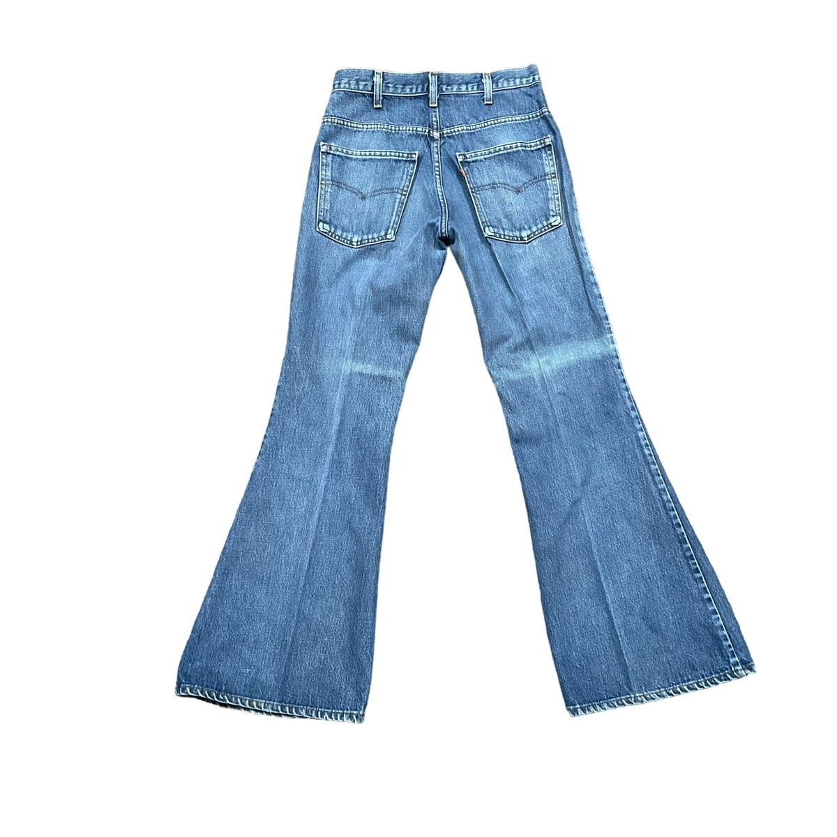 1980s Levis Orange Tab Jeans Bell Bottom Faded 28x30 Vintage 1980s Levis Orange Tab Jeans Bell Bottom Faded 28x30 Vintage