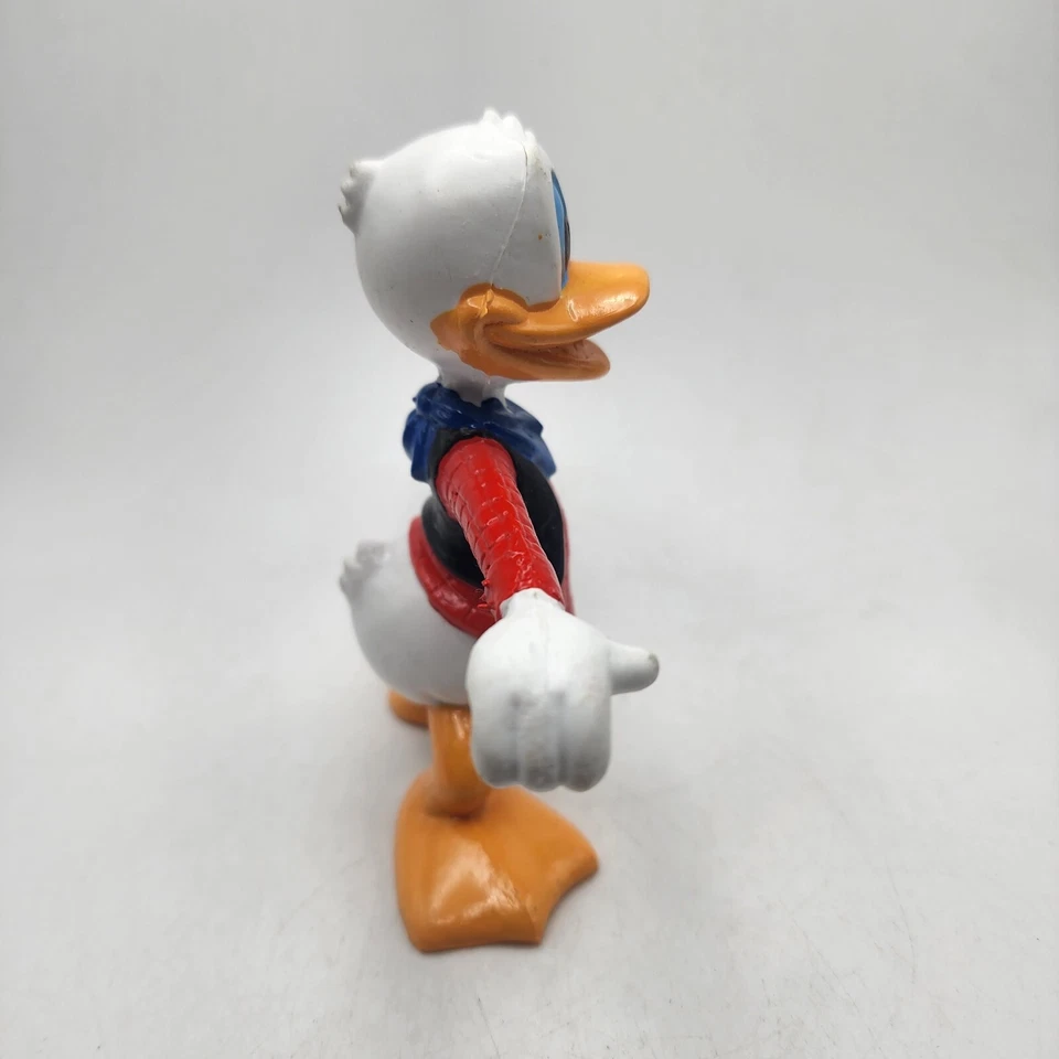 Pato Donald Arco Flexible Figura de Juguete Disney Juguetes Coleccionables Desgaste Menor 4"H Foto 2 de 4
