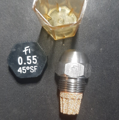 Ölbrennerdüse Öldüse Düse Fluidics SF 45°-80° 0,35 0,40 0,45 0,50 0,55 0,65-1,25