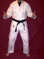 NUEVO Uniforme Híbrido Warrior-One Judo Gi BJJ Kimono - Tejido Único o Doble Blanco