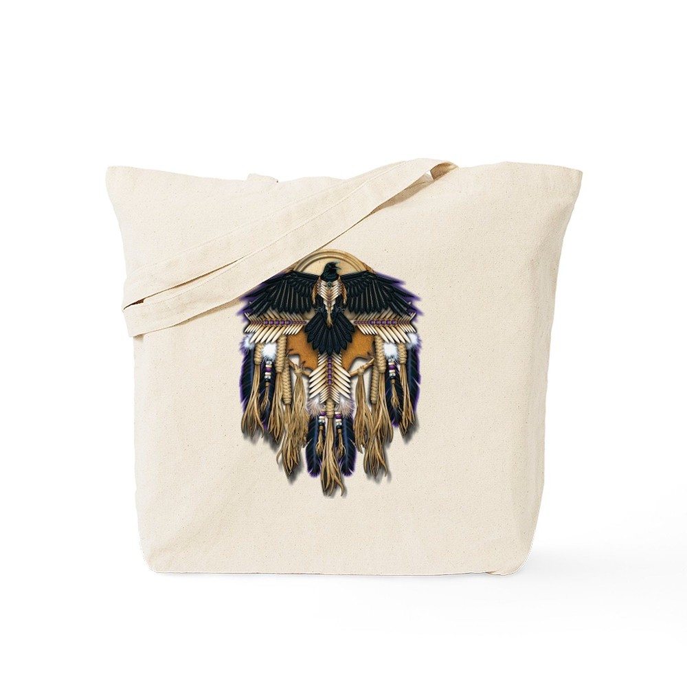 CafePress Native Crow Mandala Tote Bag (650850331)