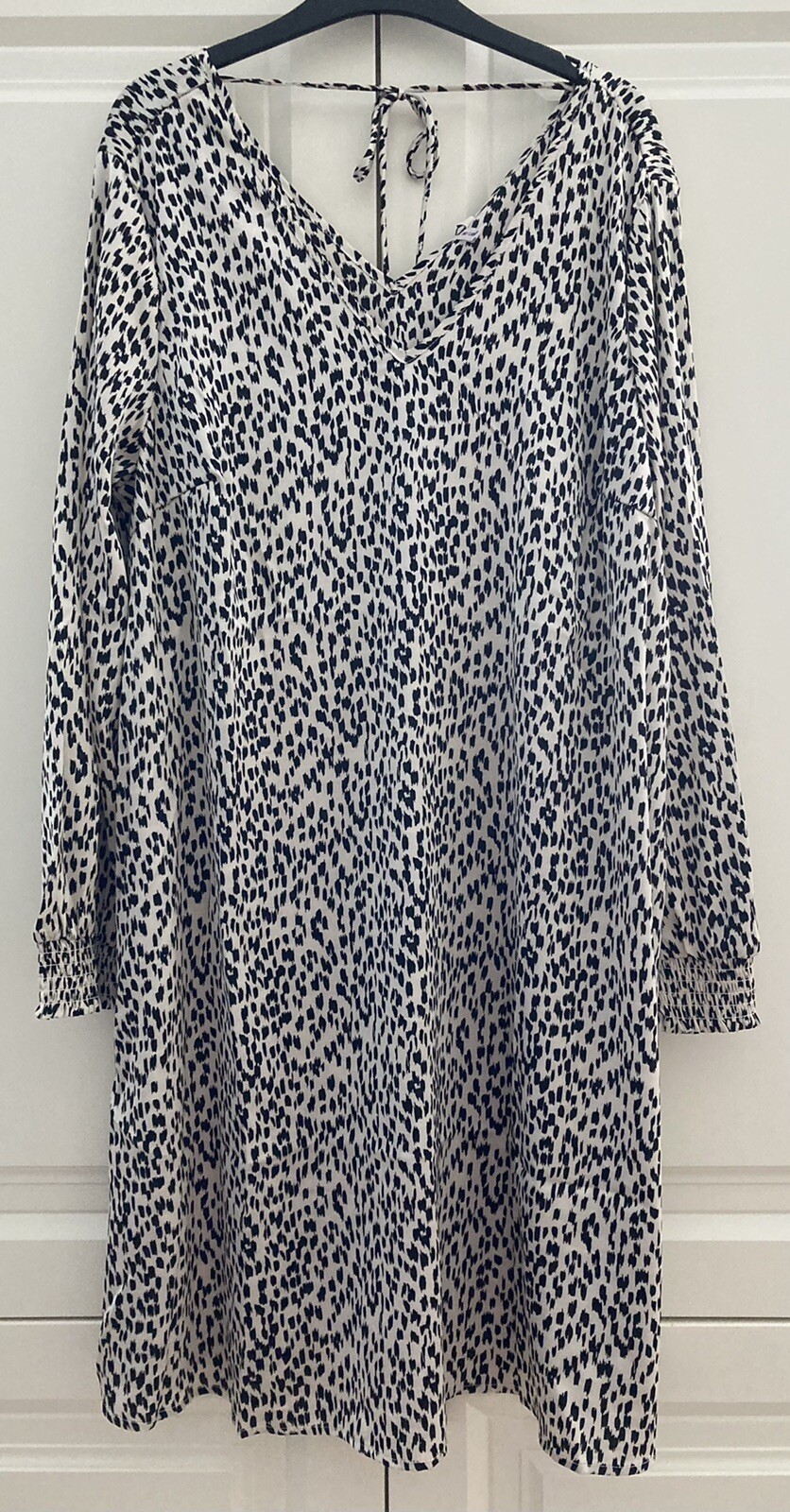 Vestido Only Carmakoma Animal Patrón Talla 14 Nuevo con Etiquetas