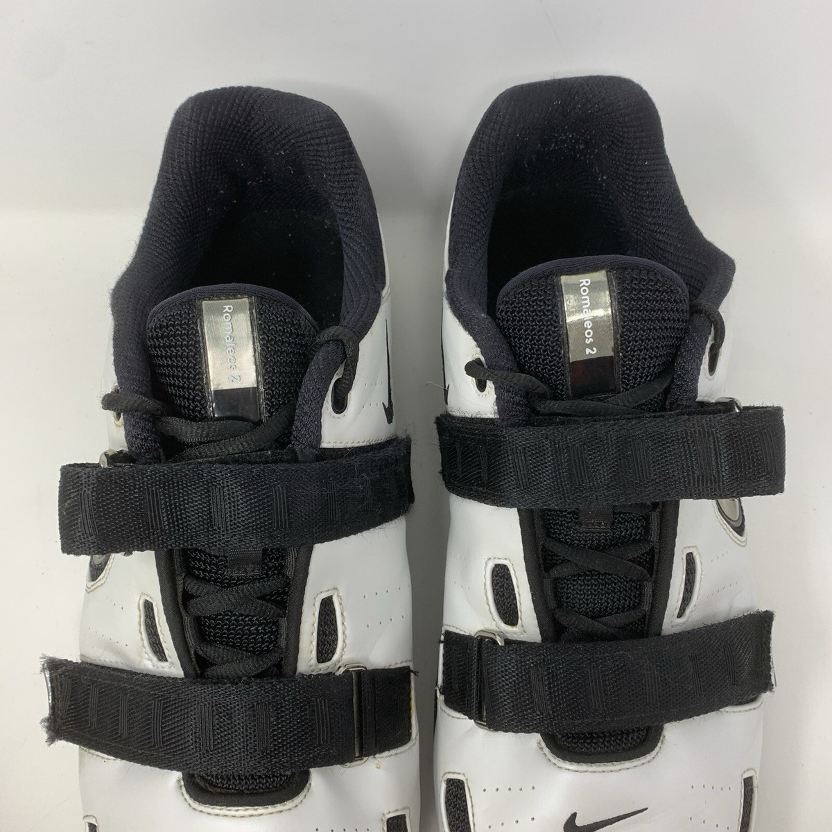Size 18 - Nike Romaleos 2 White Black Weightlifting Shoes | eBay