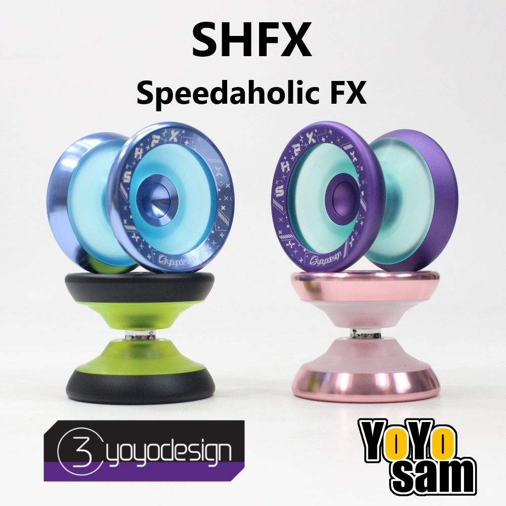 C3yoyodesign SHFX Speedaholic FX Yo-Yo - Finger Spin Extreme