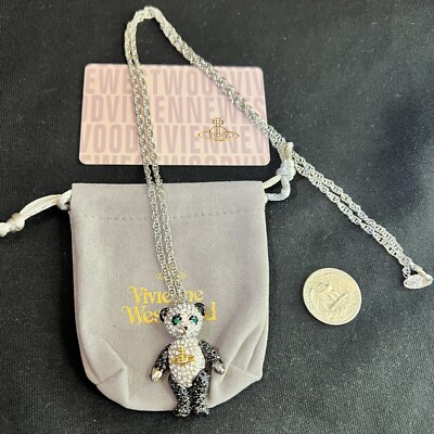 Chan-mina様 レア✨VivienneWestwood×Melissa Rare~vivienne westwood nana bling panda bear necklace