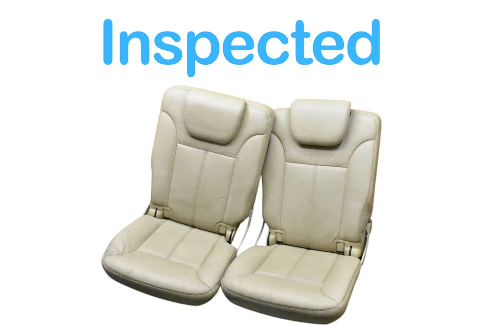 07-12 Conjunto de cojín de asiento trasero izquierdo y derecho Mercedes X164 GL450 tercera fila OEM Foto 3 de 4