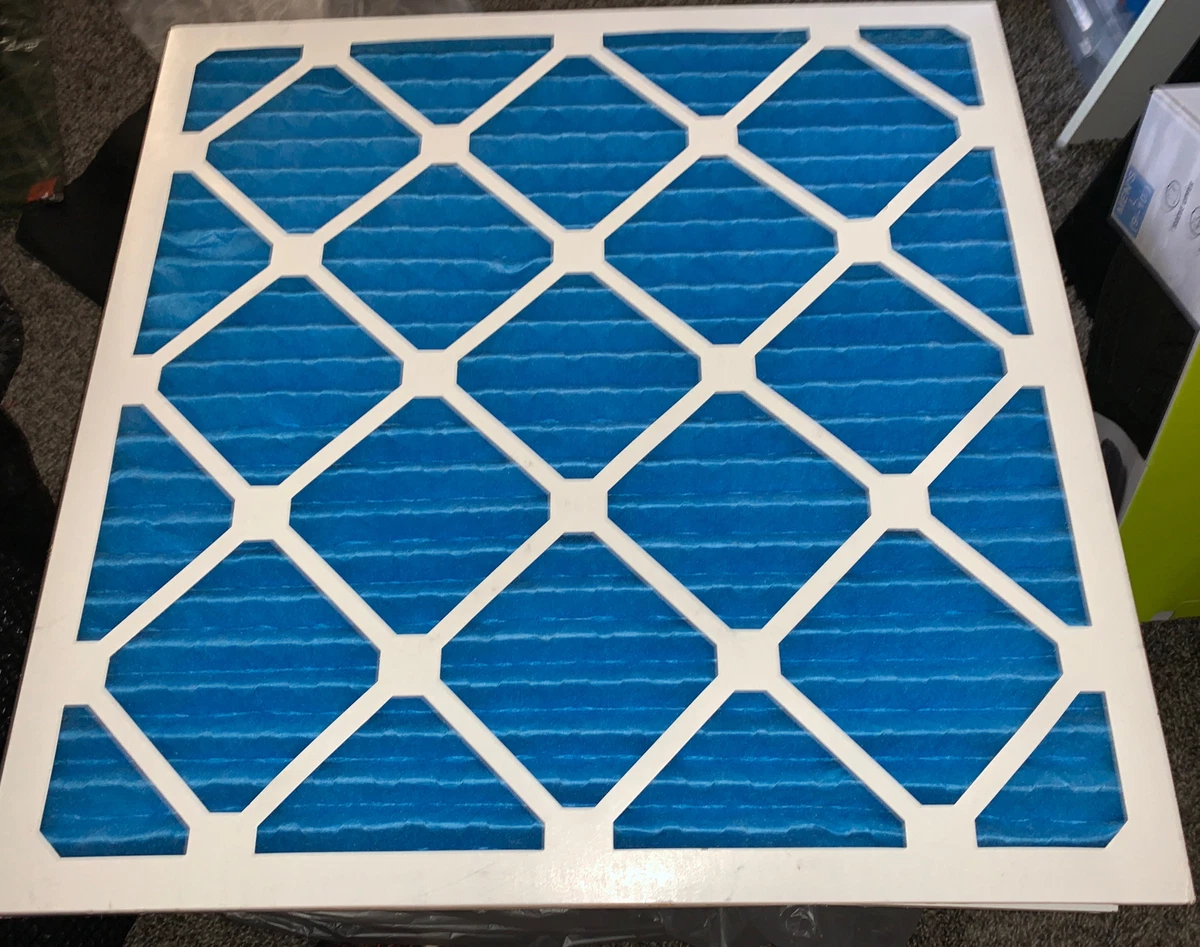 20x20x1 Lot Of 4 Pleated Home A C Furnace Air Filters Filter