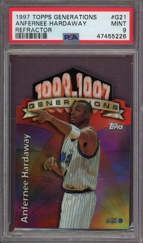 Anfernee Hardaway [Refractor] #G21 1997 Topps Generations card