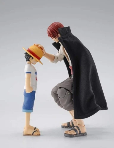 S.H. Figuarts One Piece Shanks and Monkey D. Luffy (Childhood) Action Figure