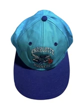Vintage 90s NBA Charlotte Hornets Embroidered Logo Snapback Hat