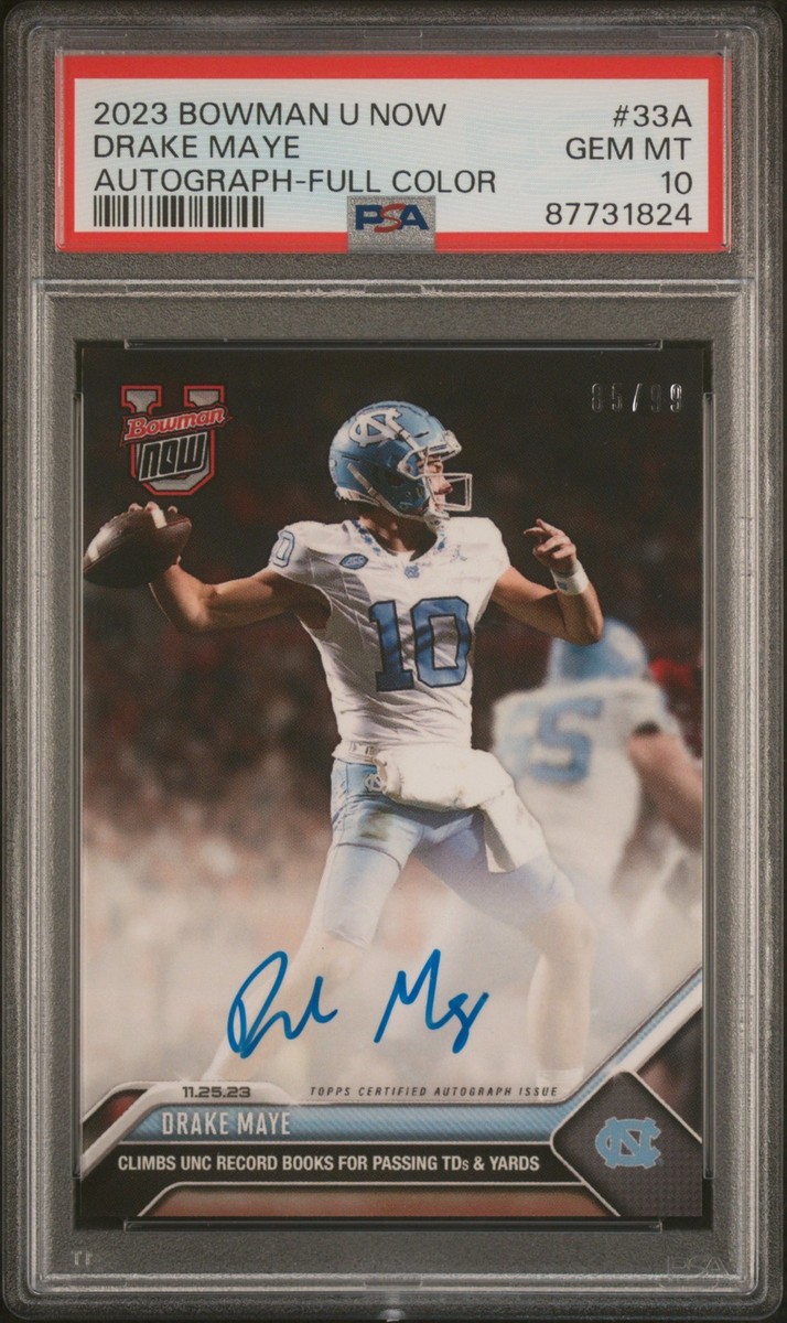 ドレイク psa10 DRAKE MAYE 2024 PANINI MOSAIC MICRO ROOKIE CARD #MM-DME PSA