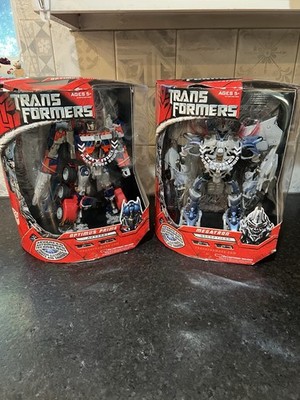 2 -Transformers OPTIMUS and Megaton ADVANCED AUTOMORPH TECHNOLOGY 2006 & 2007